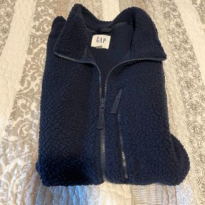 Men’s Gap navy Fleece Vest